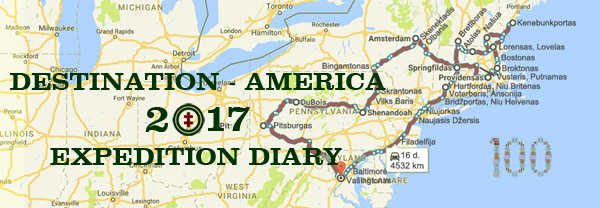 Destination America diary