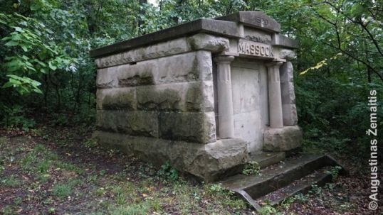 Massock mausoleum at the Lithuanian Liberty Cemetery of Spring Valley