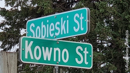Kowno Street in Wilno