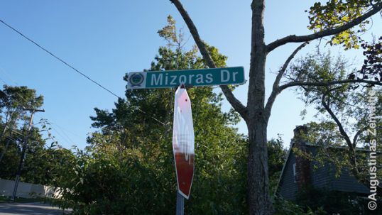 Mizoro gatvė, vienas lietuviškų Našujos gatvių pavadinimų