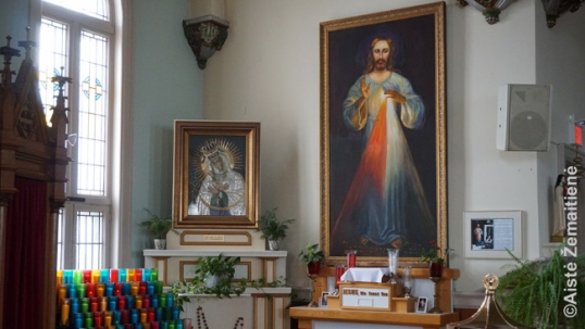 Aušros Vartų Švč. Mergelės Marijos paveikslas Vilno bažnyčioje