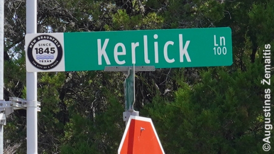 Kerlick Lane gatvė Niu Braunfelse