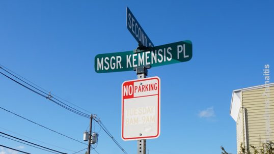 Kemėžio gatvės pavadinimas su klaida