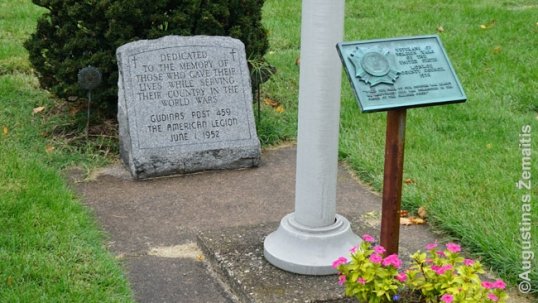 American Legion Gudinas post memorial