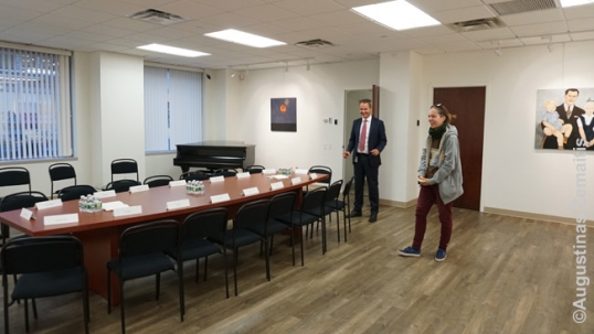 Lithuanian General Consulate in New York, operating in rented premises