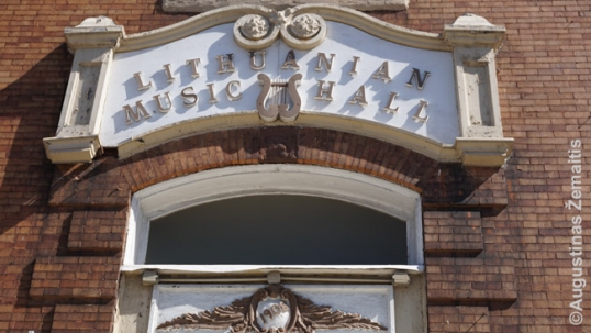 Lietuvių muzikos salė Filadelfijoje, Pensilvanijos valstijoje (statyta apie 1908 m.)