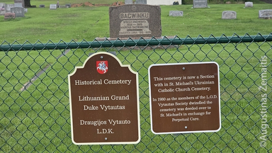 Grand Duke Vytautas Society Lithuanian Cemetery