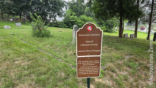 Sons of Lithuania Cemetery in St. Clair
